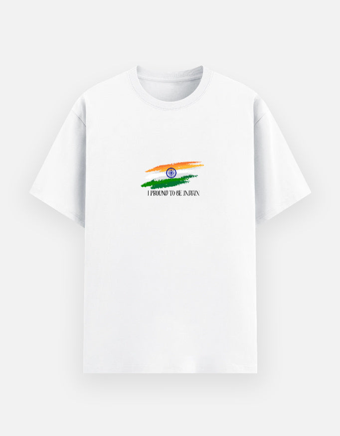 PROUD TO BE INDIAN T SHIRT
